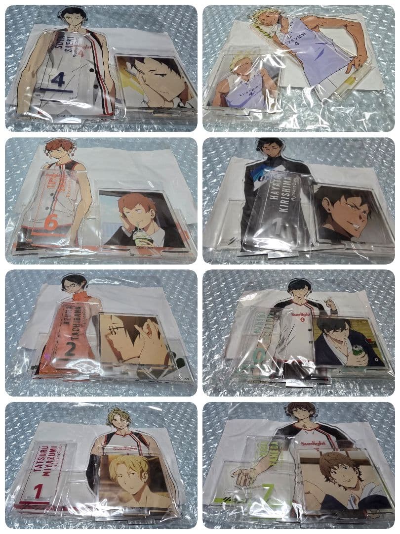 リーマンズクラブ 場面写付きアクリルスタンド　全８種セット　DMMオンクレ