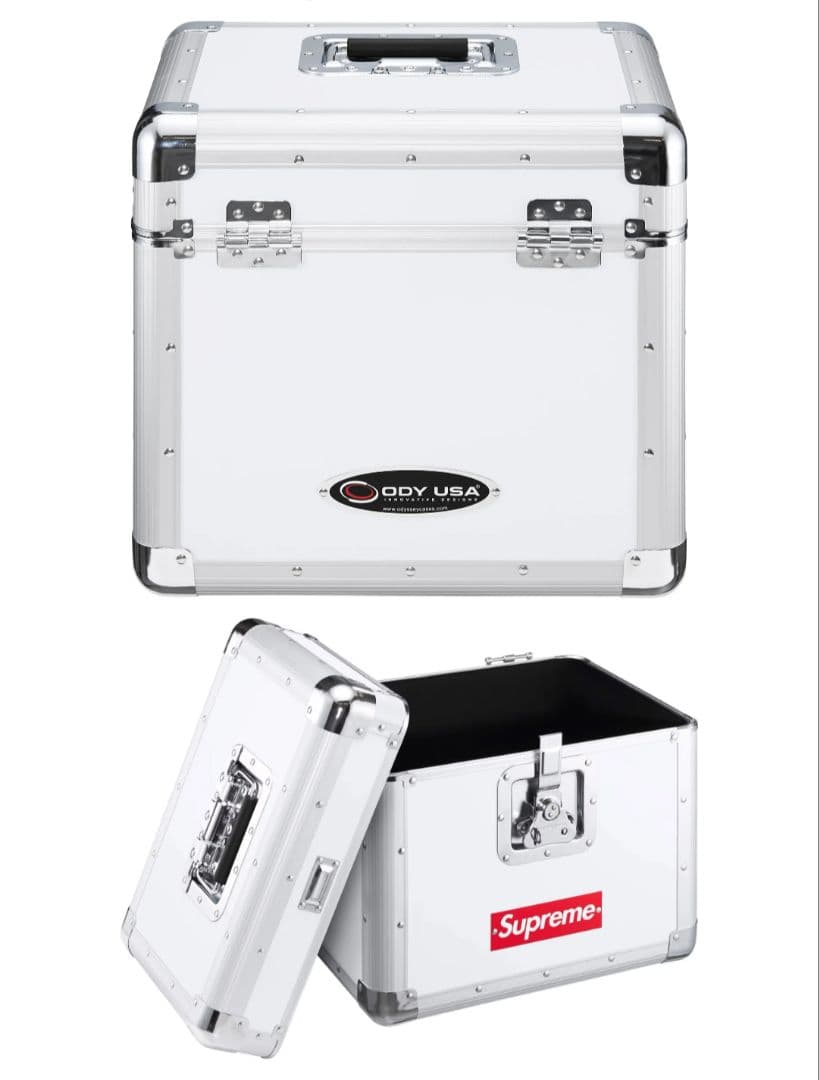 Supreme　シュプリーム　アルミレコードケース ホワイト　新品　未使用