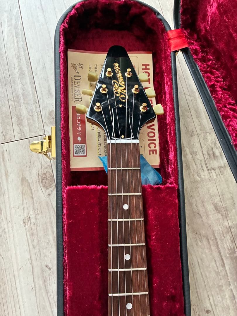 ギター MOMOSE MFV K-STD NJ BK-PG