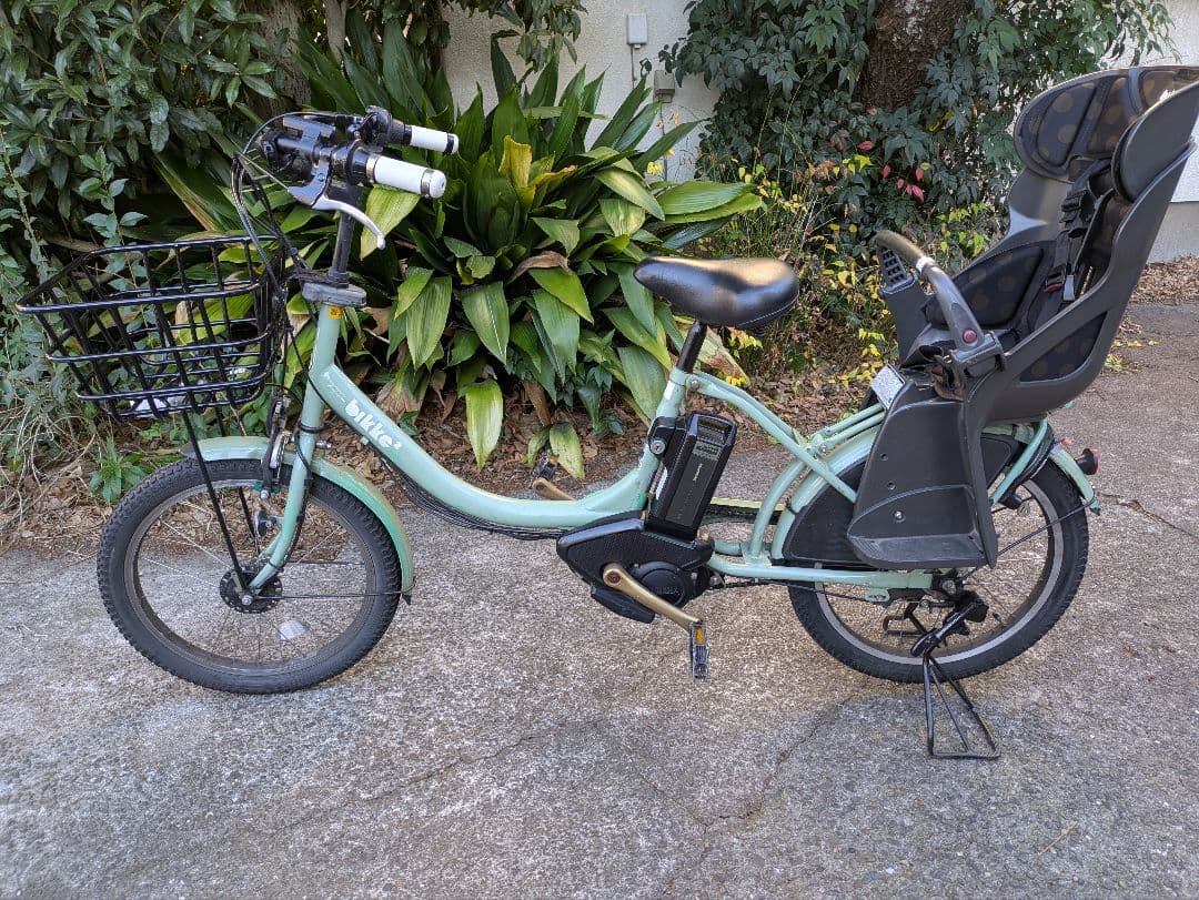 電動アシスト自転車 チャイルドシート付き　bikke2