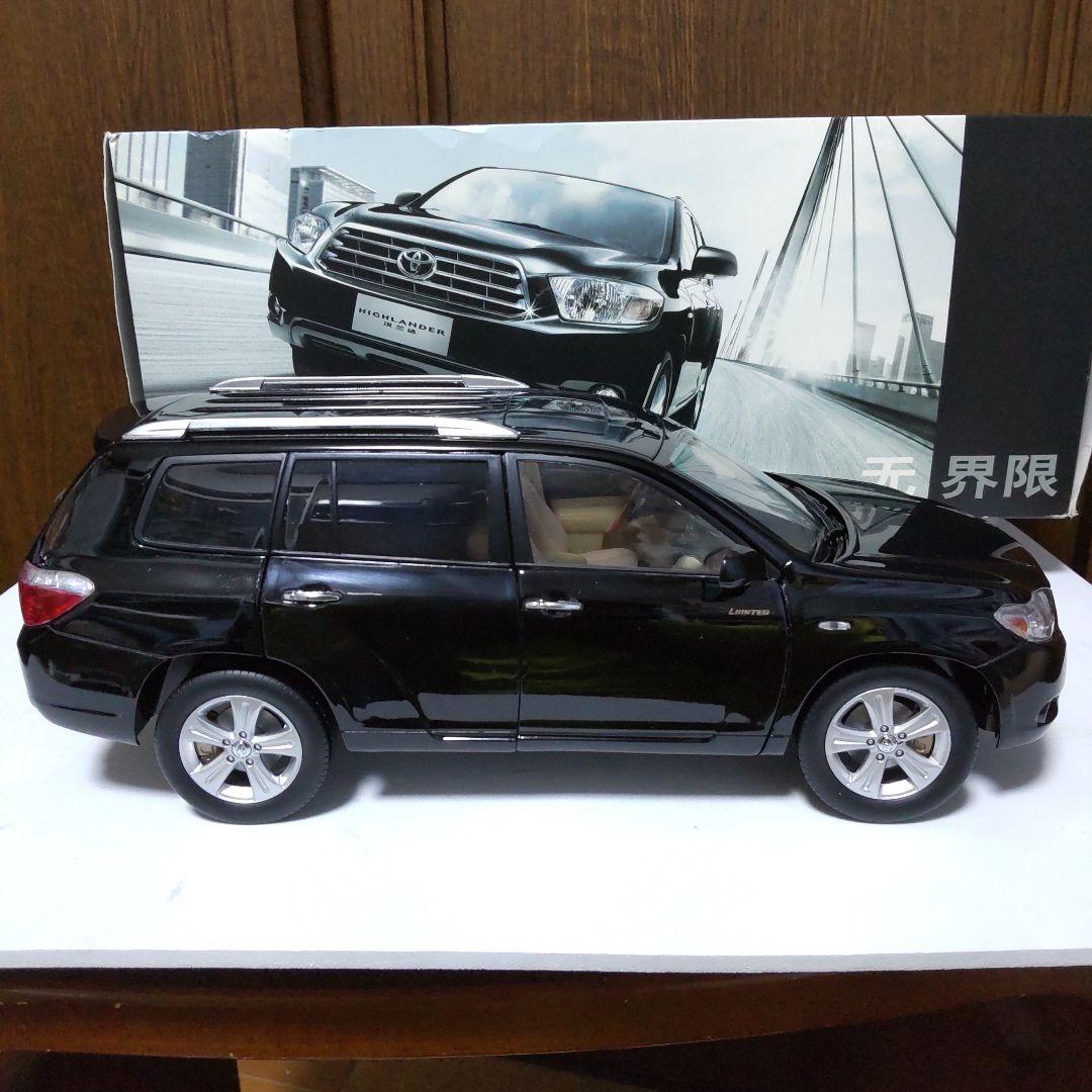 トヨタ ハイランダー ヴァンガード ブラック 1/18 中国トヨタ
