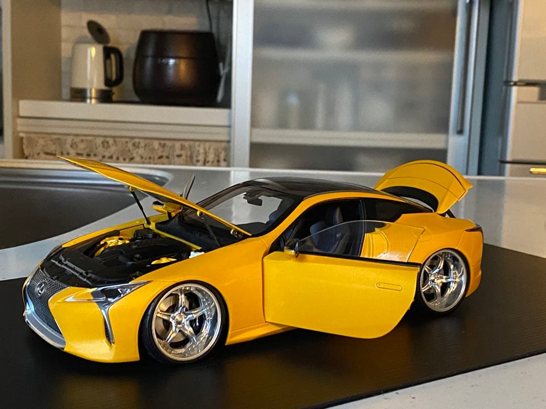 LC500 1/18 ディスプレイモデル　23インチオリジナルカスタム