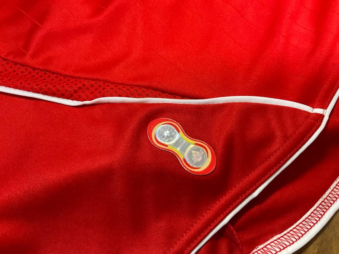 リヴァプール ジェラード ユニフォーム adidas 半袖 US「M」サイズ