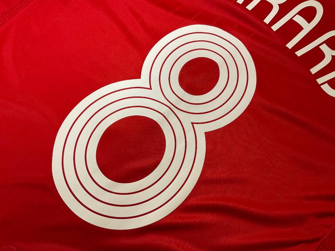 リヴァプール ジェラード ユニフォーム adidas 半袖 US「M」サイズ