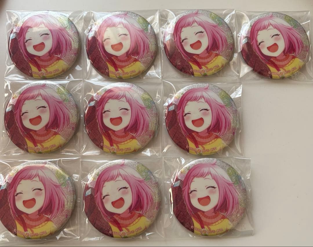 プロセカ グリッター缶バッジ 鳳えむ