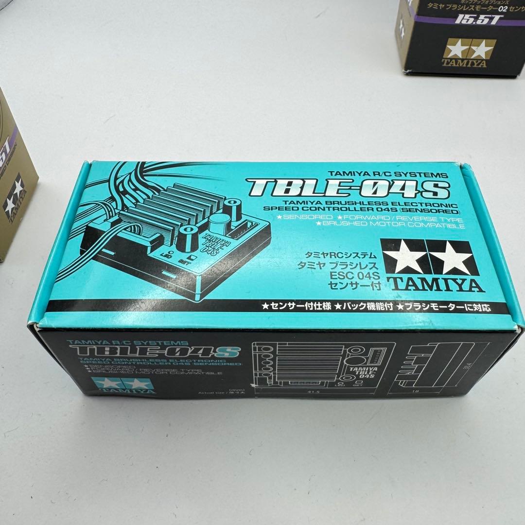 D15 【3点】 タミヤ ブラシレスモーター 02 ESC04S センサー付き
