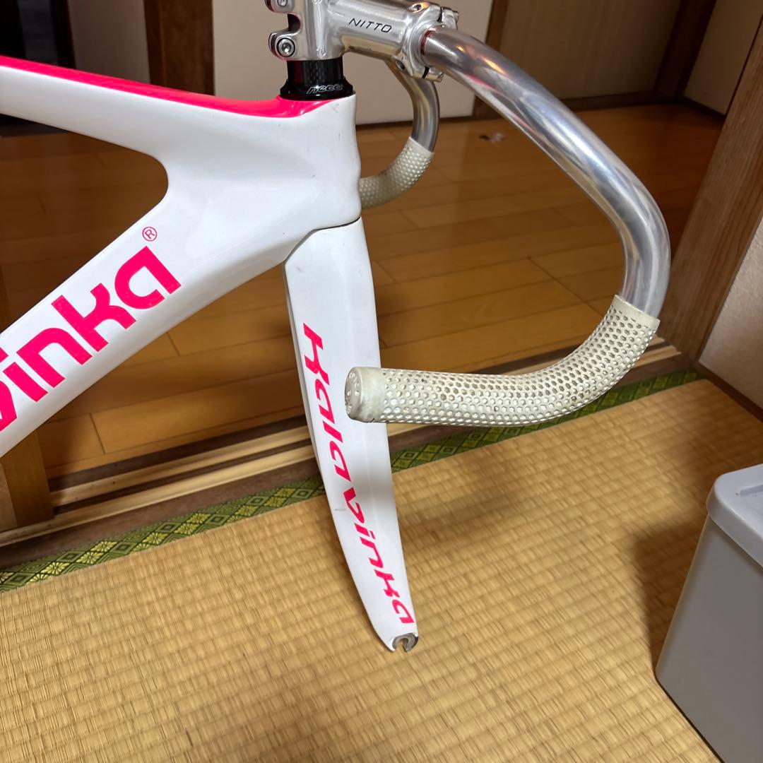 ⭐️新春値引【美品】Kalavinka ピストフレーム ホワイト/ピンク