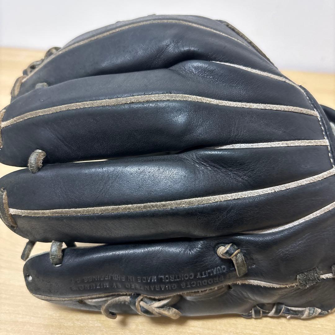Mizuno Global Elite ブラックグローブ　野球グローブ　内野用