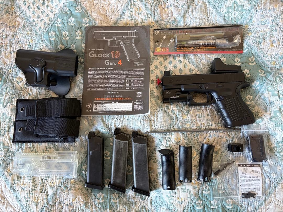 GLOCK19 4gen ガスガン カスタム