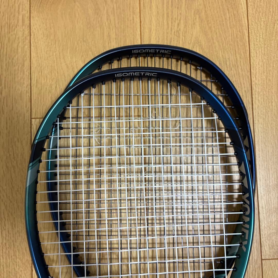 【2本セット】ヨネックスＥゾーン100 テニストピアスペック3 グリップ2