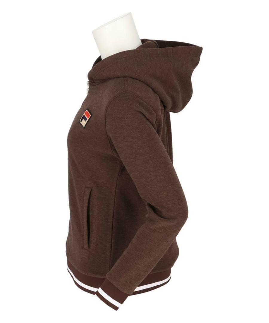 FILA　テニスウェア　レディース　フルジップパーカー　XL【新品】ブラウン