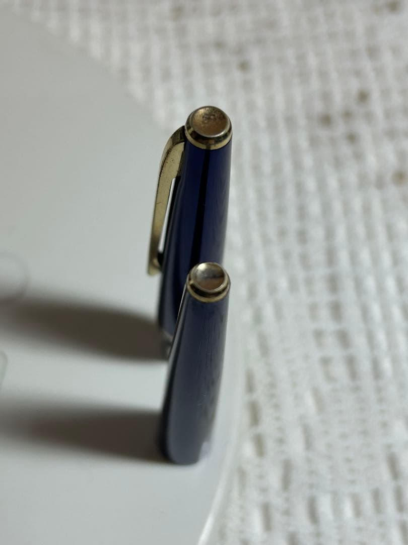 PILOT/万年筆18K /濃紺色ゴールド /エレガントな青い万年/細字