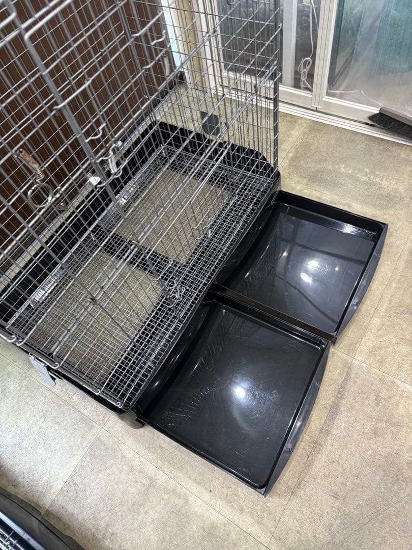 三晃商会 イージーホーム 80 ハイ(81×50.5×84cm)小動物 ケージ