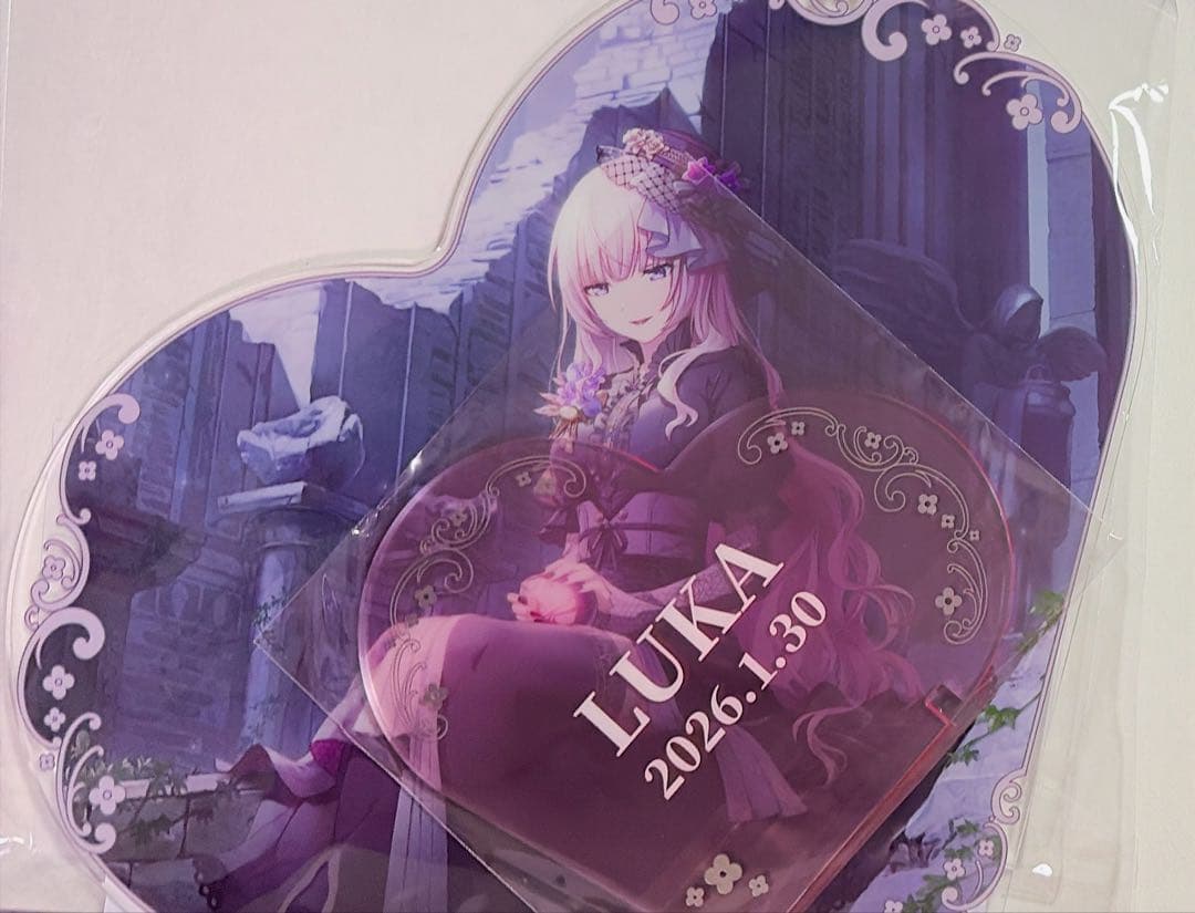 プロセカ はぴこれ BIG アクリルパネル 巡音ルカ