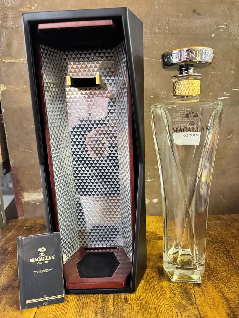 ザ・マッカラン オスクロ 空瓶