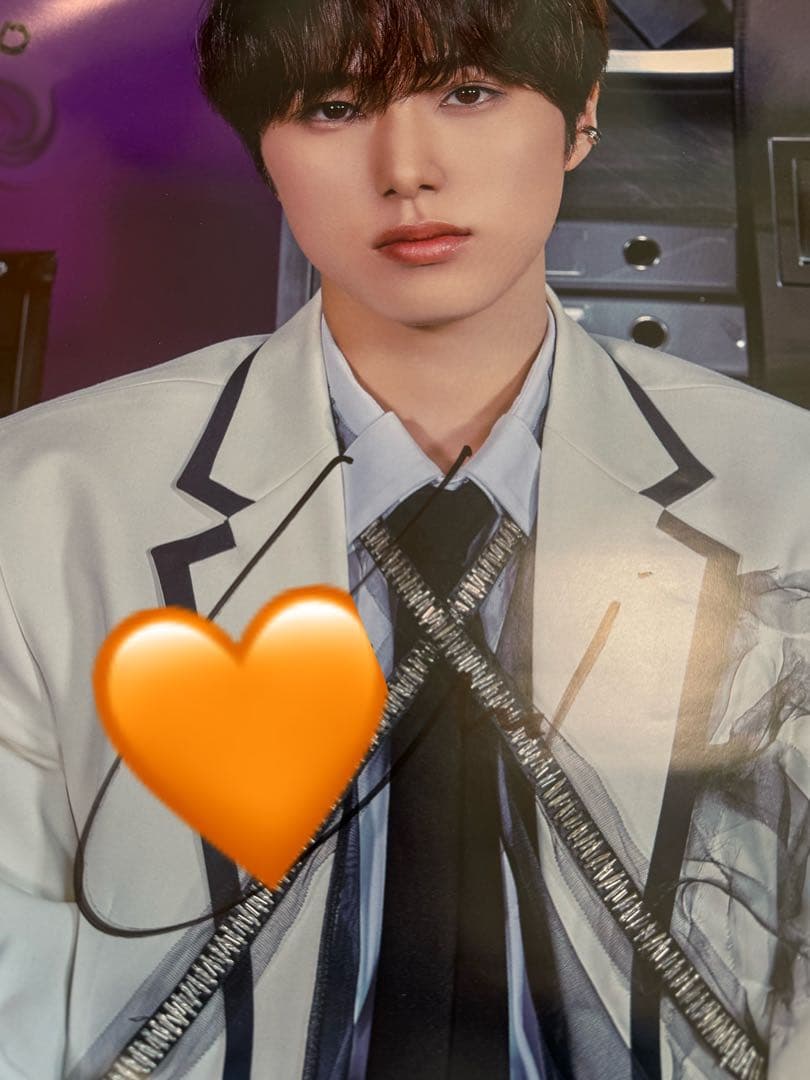 INI 尾崎匠海 サイン 直筆 ポスター b3 ザフレ The frame