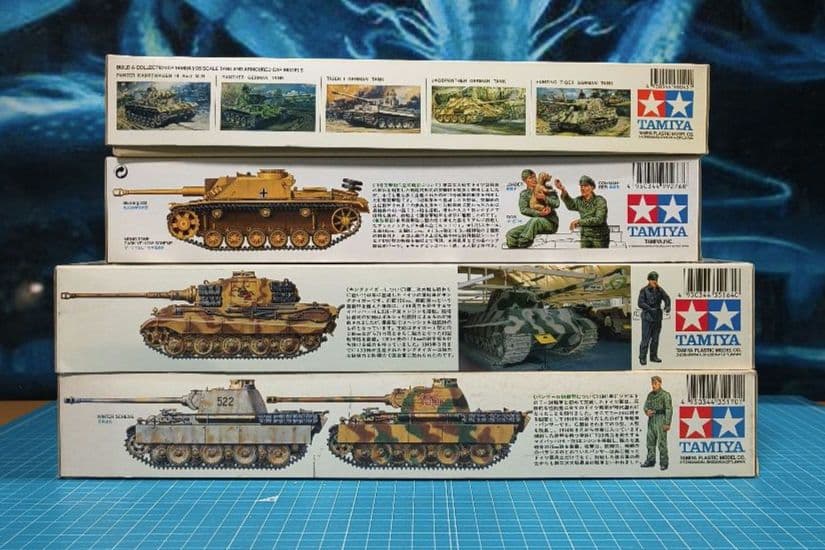 18 未組立 タミヤ ミリタリーミニチュアシリーズ プラモデル ４点セット