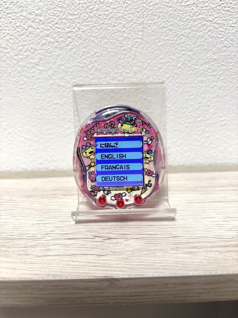 【ほぼ未使用】たまごっちユニ　カスタム　ケース、たまバース付き