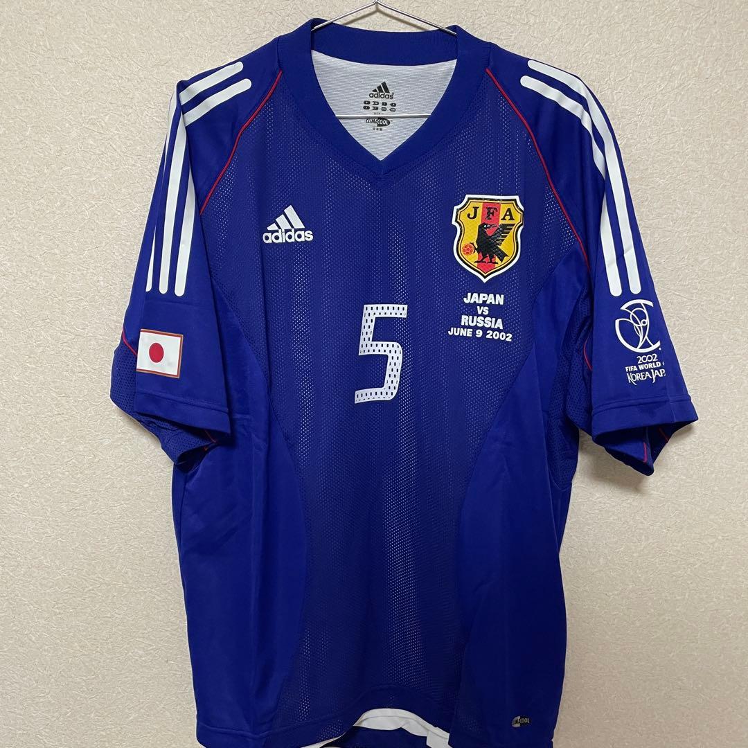 2002 日韓W杯 日本代表 稲本潤一 ロシア戦 オーセンティック L 新品