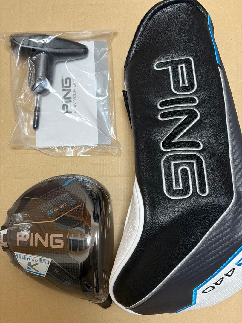 新品未使用PING 最新ドライバー G440K 9° ヘッド&ヘッドカバー