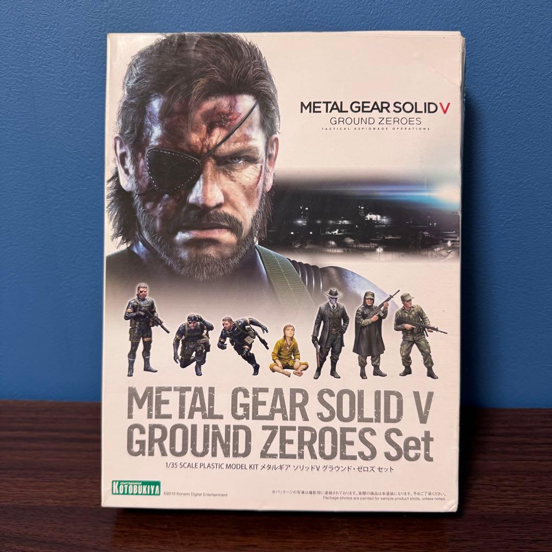 未組立品✨メタルギアソリッドV グラウンド・ゼロズ セット 1/35 プラモデル