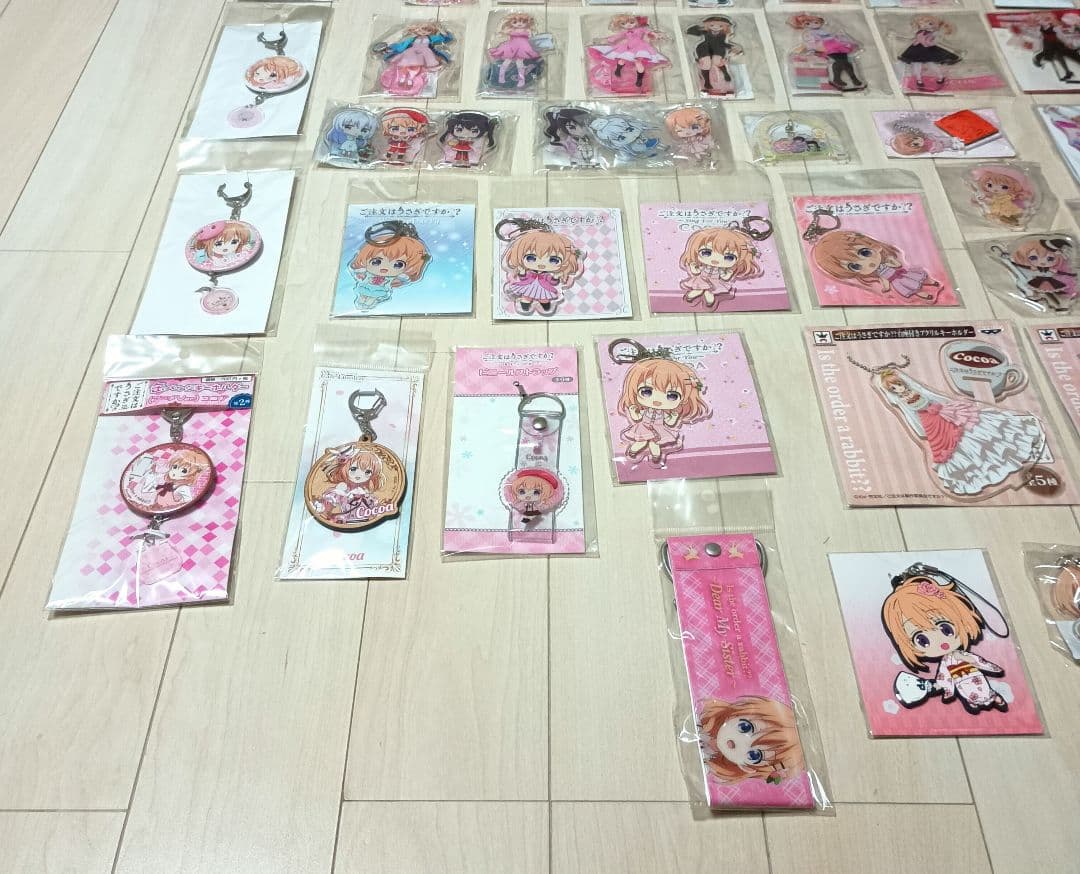 ご注文はうさぎですか？　ココア　アクリルスタンド　キーホルダー　まとめ売り