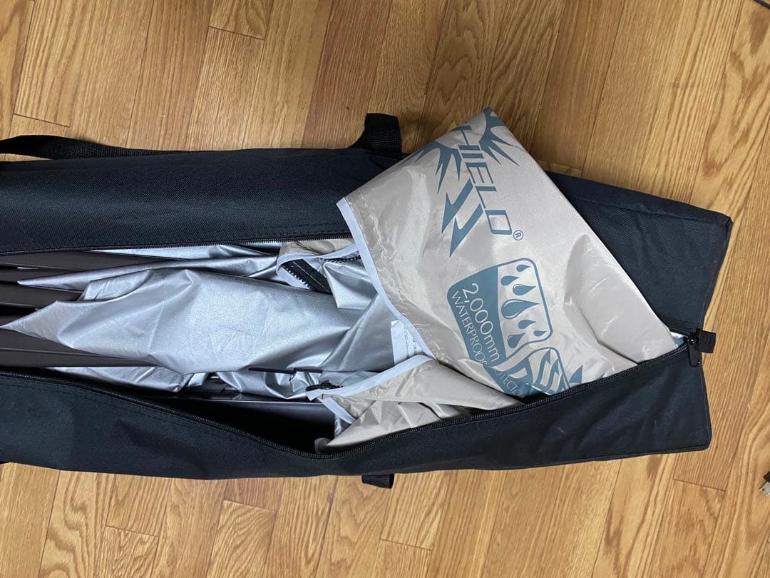 フィールドア強化版タープ 8本屋根柱