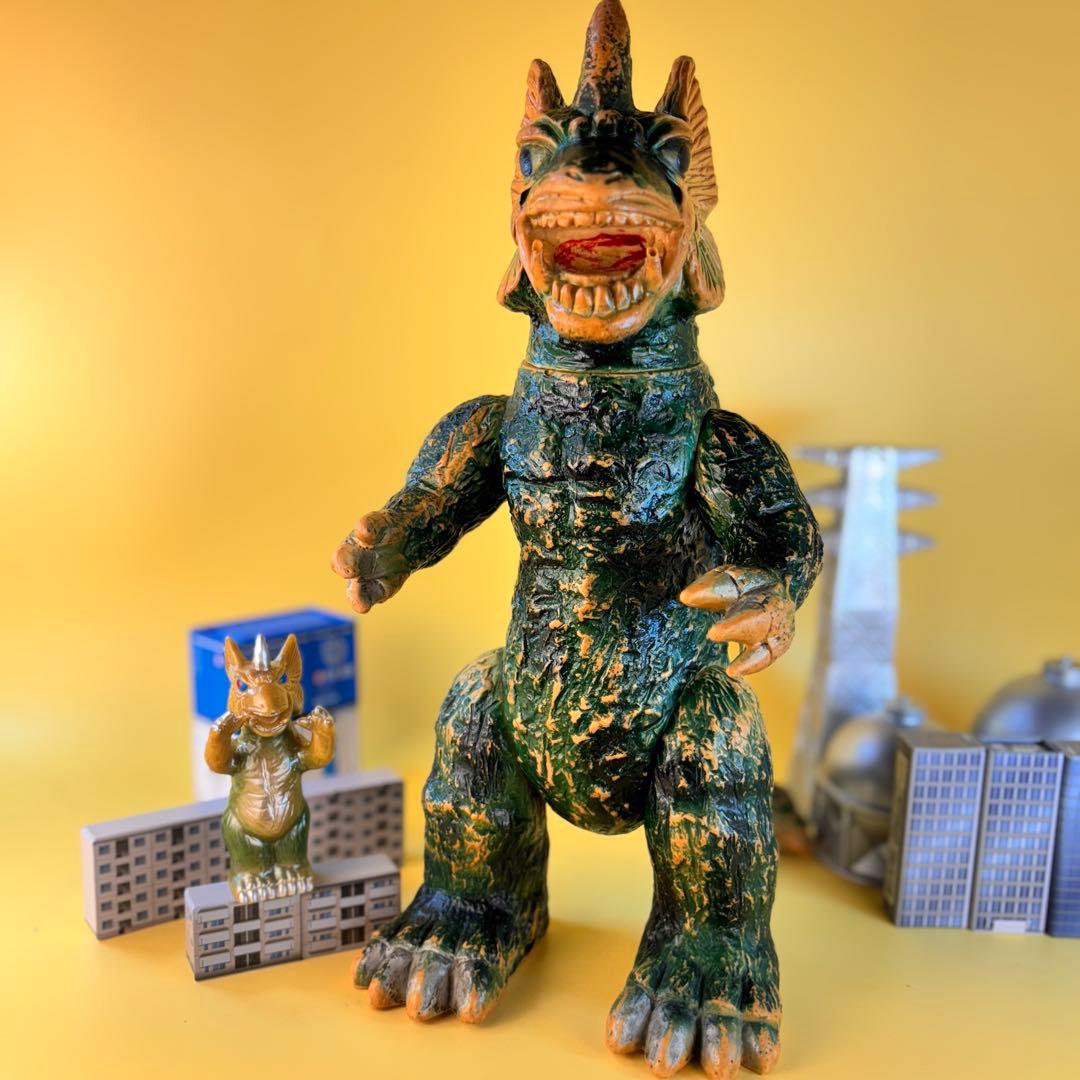 マルサン ドラギラス ジャイアント 40ｃｍ 当時物 オマケ付