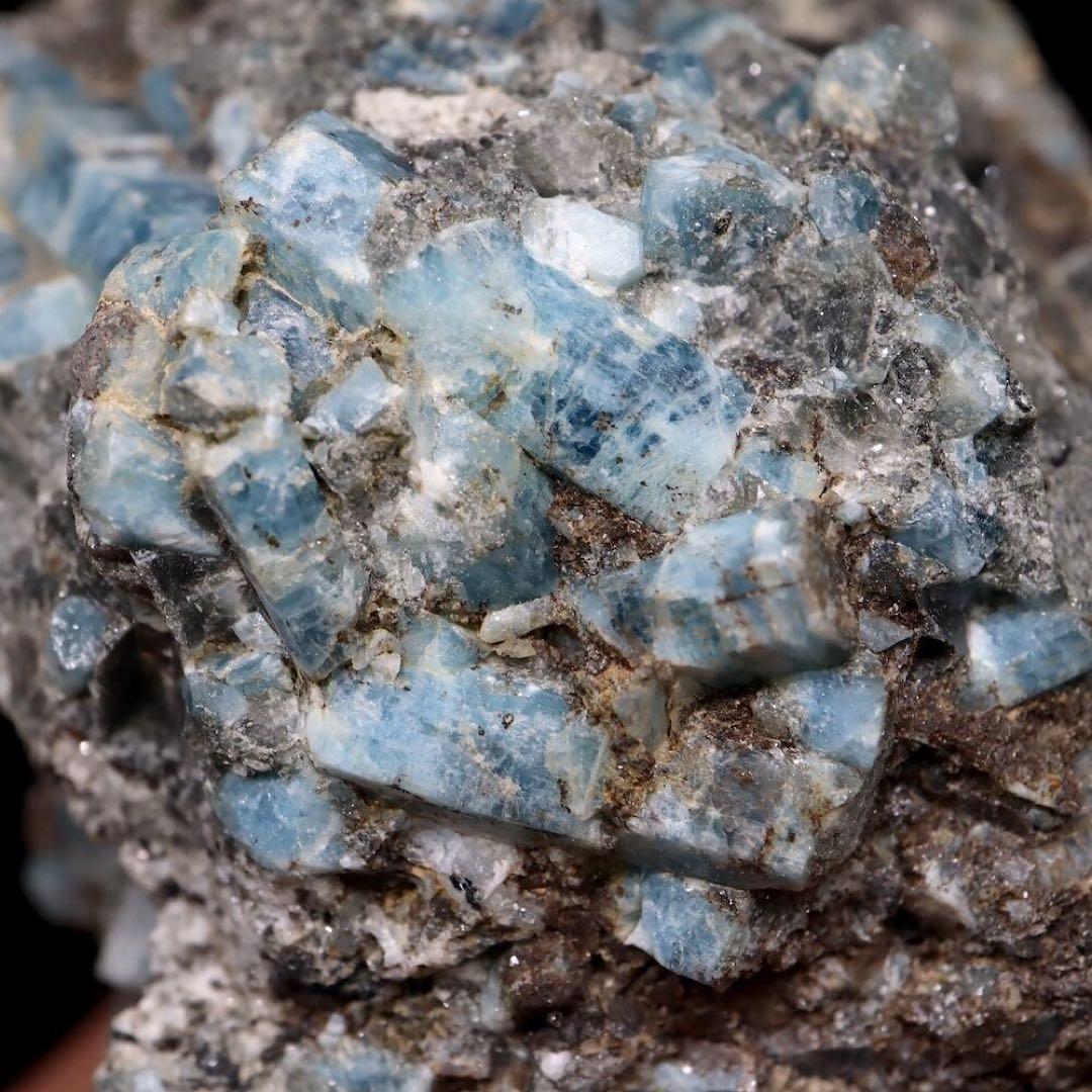 自主採掘！アクアマリン カリフォルニア665.7g　AQ255 鉱物　原石天然石