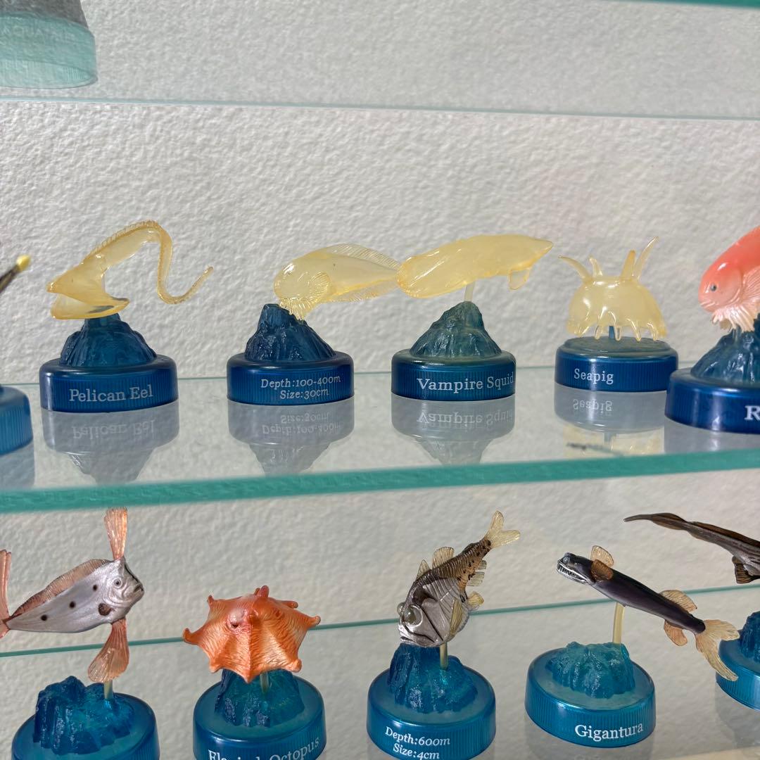 The Deep Sea Odyssey 海洋堂 深海生物 ボトルキャップ 希少