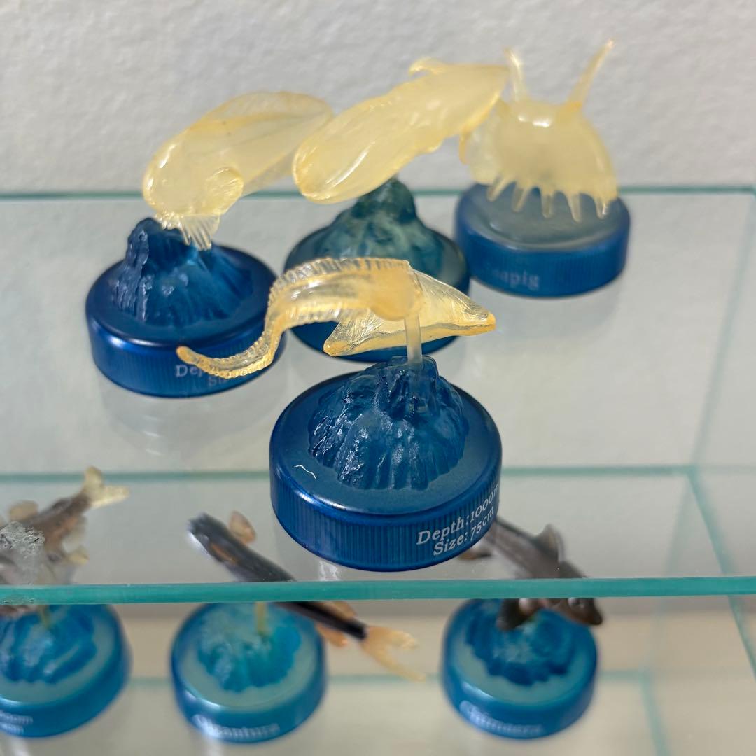 The Deep Sea Odyssey 海洋堂 深海生物 ボトルキャップ 希少