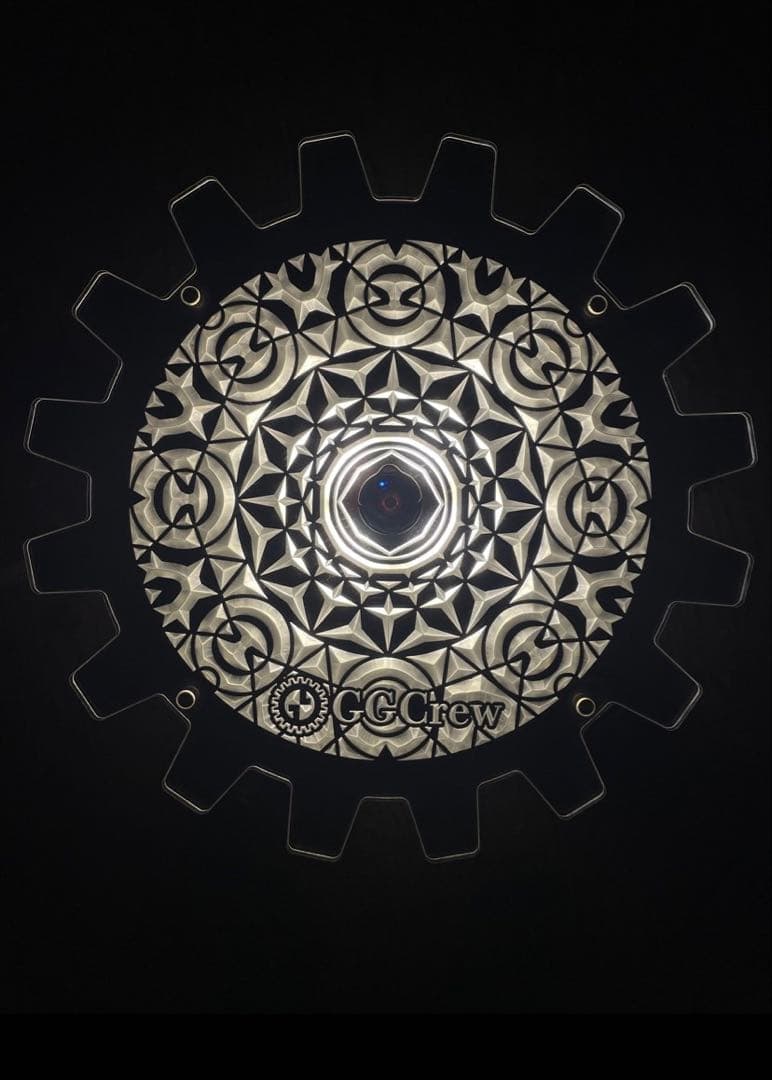 GGCrew 【GMT（サイドテーブル）】木脚 カレイドスコープ