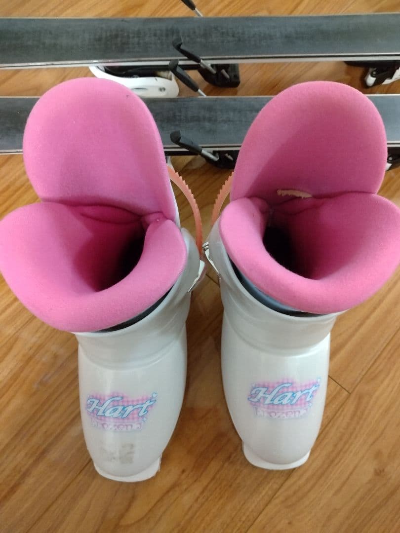 子供用スキーセット　スキー板120 スキーブーツ21-22 スキーセット