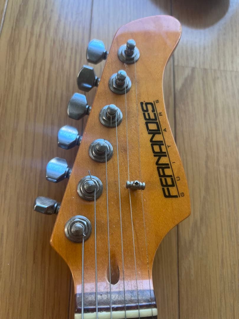 【値下可】FERNANDESエレキギター 国内工房リフィニッシュ品オールラッカー