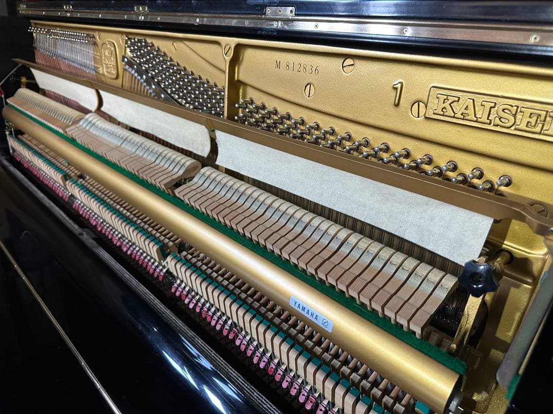 【超お買い得特価】KAISER M アップライトピアノ