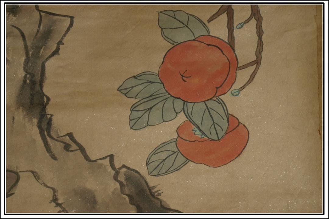 近所委託品　中国明時代の肉筆掛軸　激安骨董品 古美術 BD108A1-1