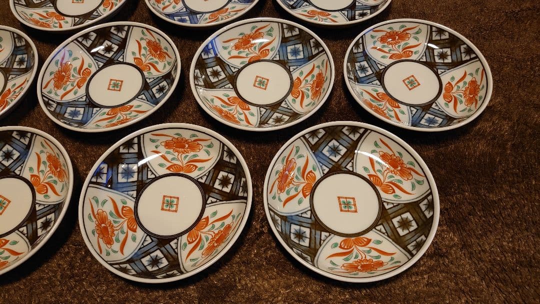 古伊万里　伊万里　豆皿　菓子皿　蔵出し　１０客