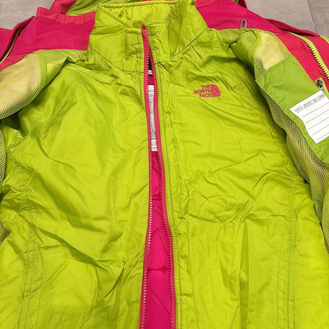 美品　ノースフェイス　スキーウェア　スノーウェア　150 スノボ　キッズ