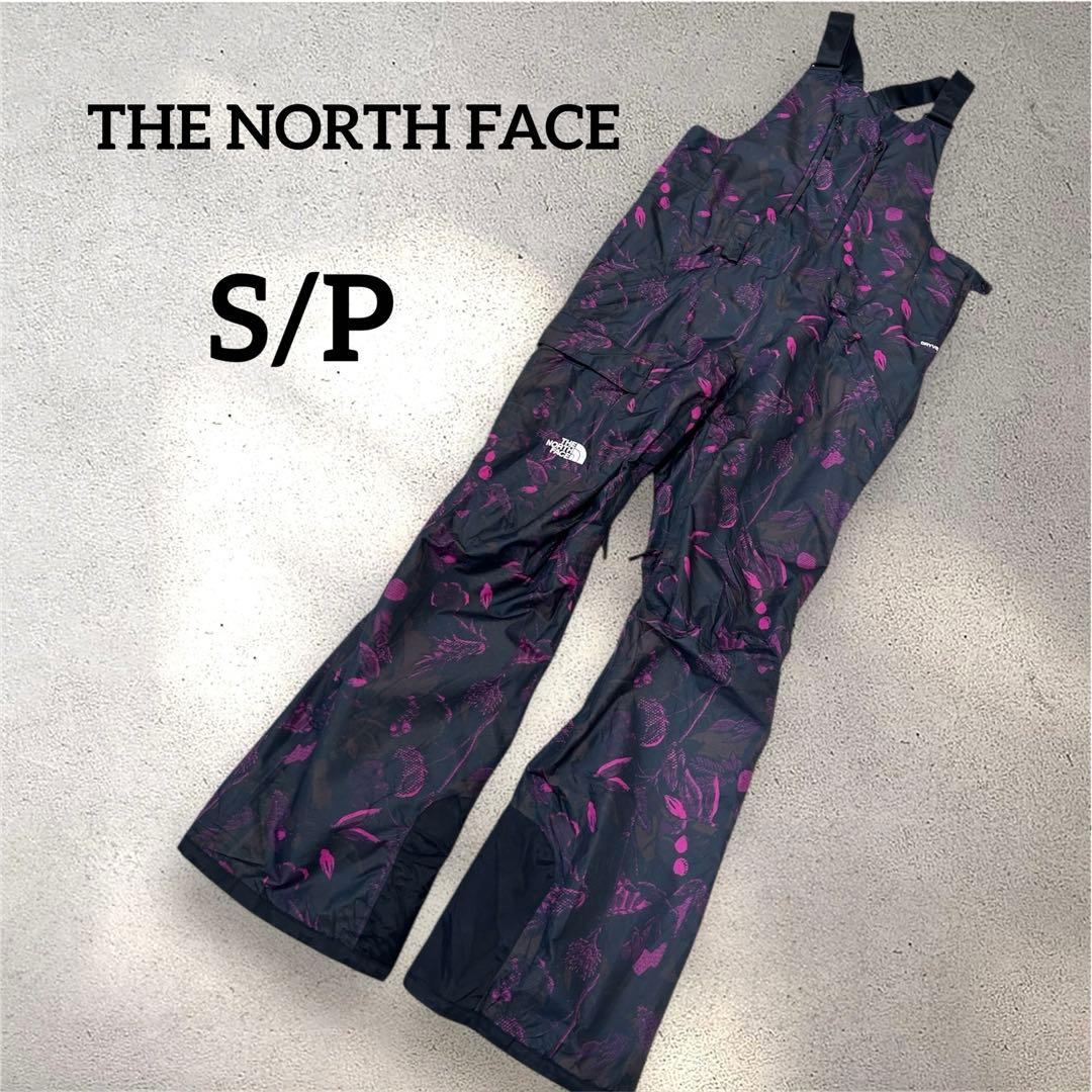 THE NORTH FACE ウィメンズ フリーダム ビブ 植物柄S/P