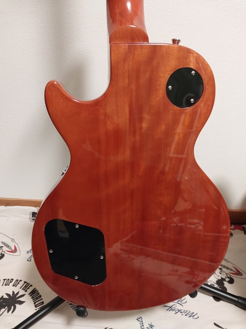 【グレー】Bacchus BLP-FMH/R HB レスポールタイプ