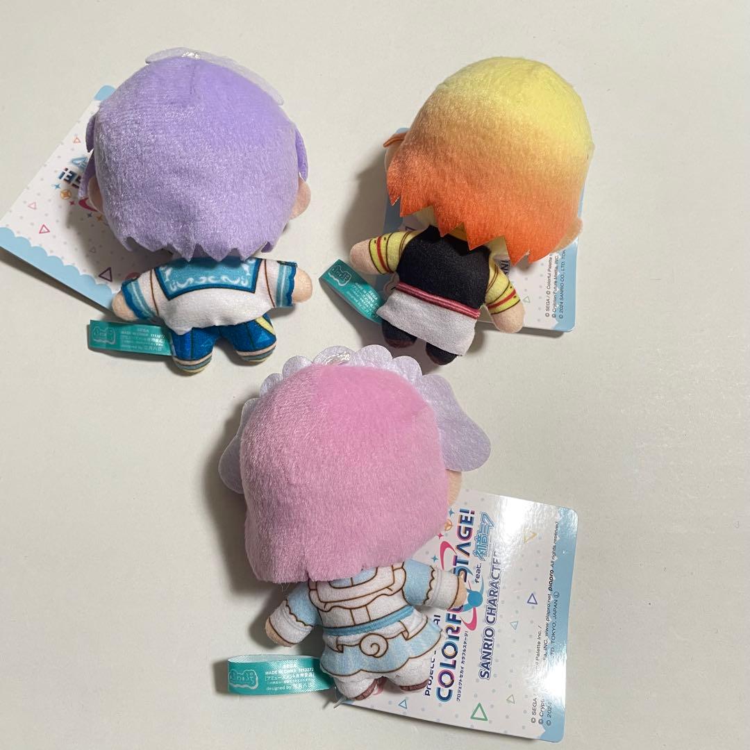 プロセカ　プロジェクトセカイ　サンリオ　ふわぷち　マスコット　セット