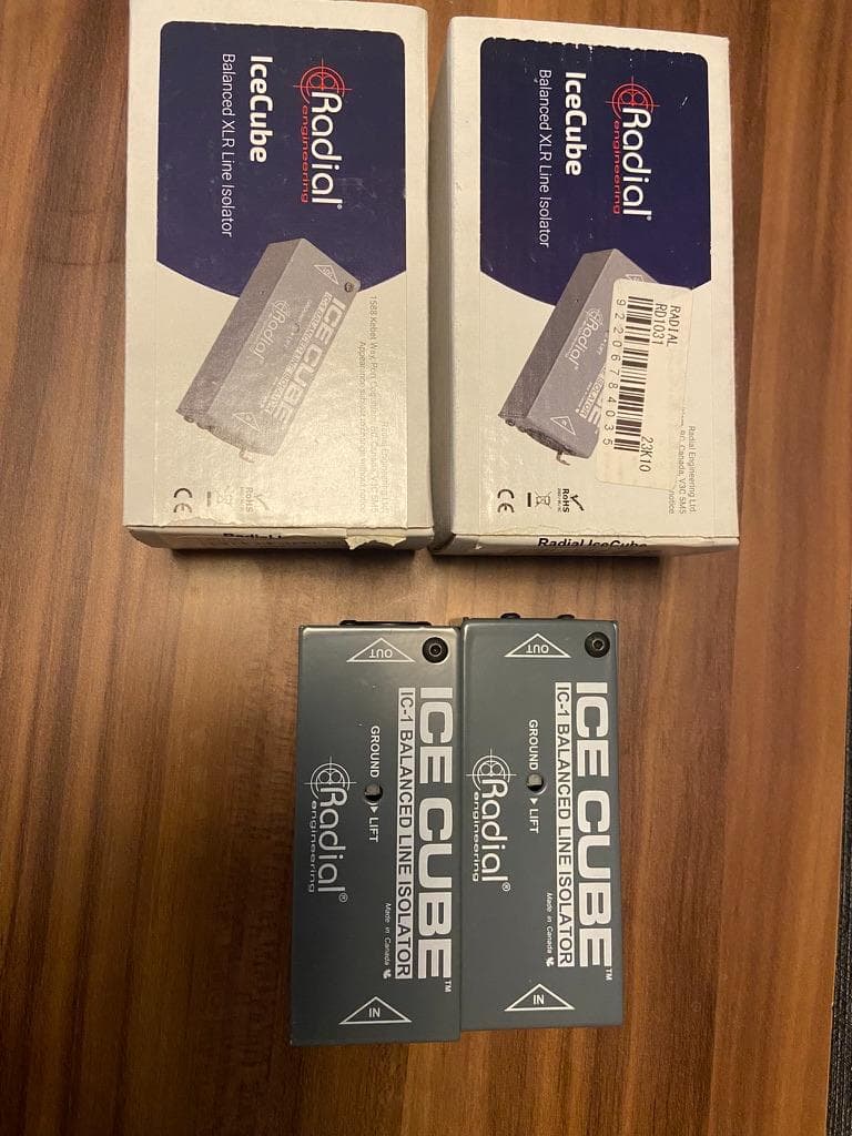 Radial Ice Cube インラインアイソレーター 2個セット