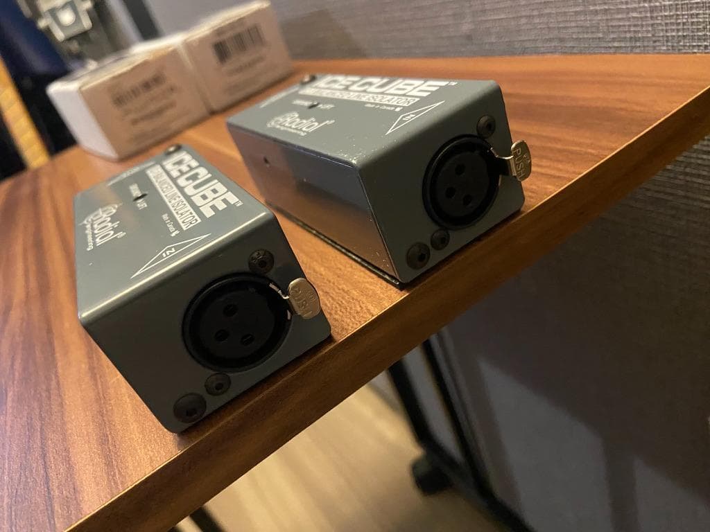 Radial Ice Cube インラインアイソレーター 2個セット