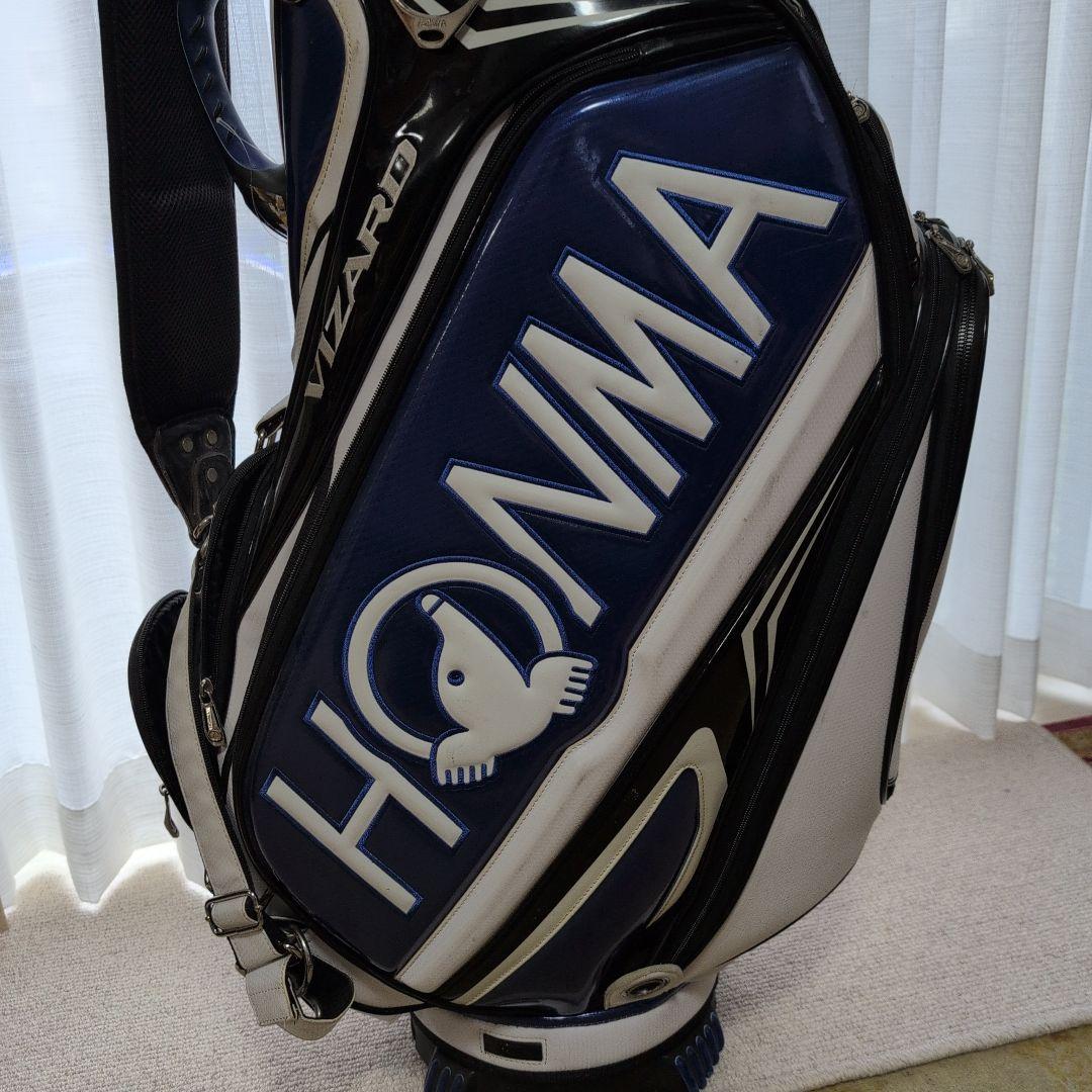 SHO様の HONMA WIZARD キャディバッグ ホワイト・ネイビー