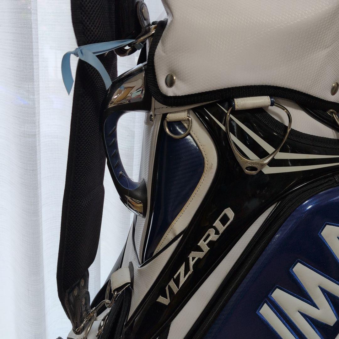 SHO様の HONMA WIZARD キャディバッグ ホワイト・ネイビー