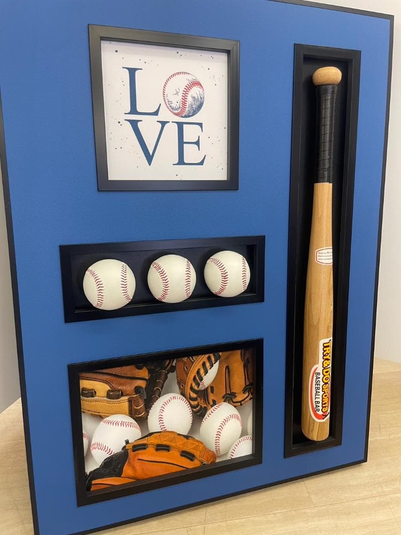 リアルアート　野球　ベースボール　Baseball　絵画　アート　パネル　立体絵