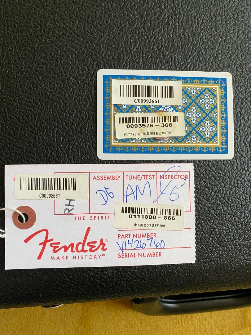 Fender New American Vintage 1965ストラト