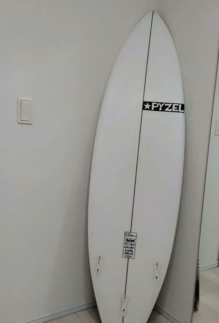 パイゼルサーフボード Red Tiger 5'10 手渡値引有り ハードケース付