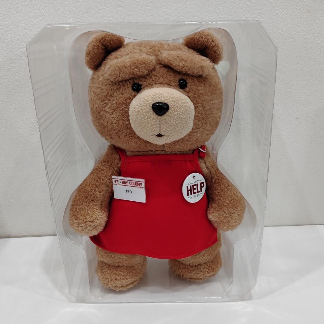美品 箱付き テッド2 アクションフィギュア ぬいぐるみ m1048