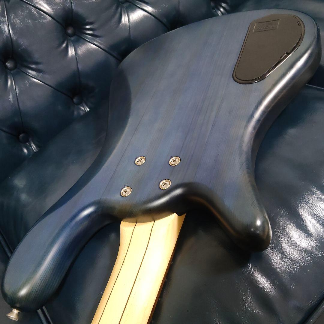 Warwick RockBass Streamer 4ST トランスルーセント青